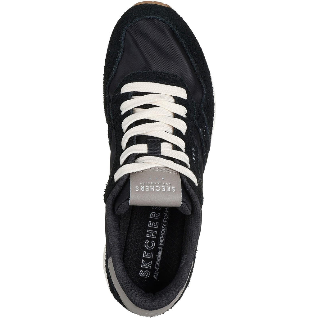 Women's Wide Fit Skechers 177857 Uno Vintage Dayz Sneakers