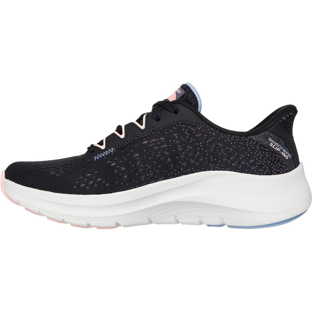 Women's Wide Fit Skechers 150333 Slip-ins Arch Fit 2.0 Fresh Space Sneakers