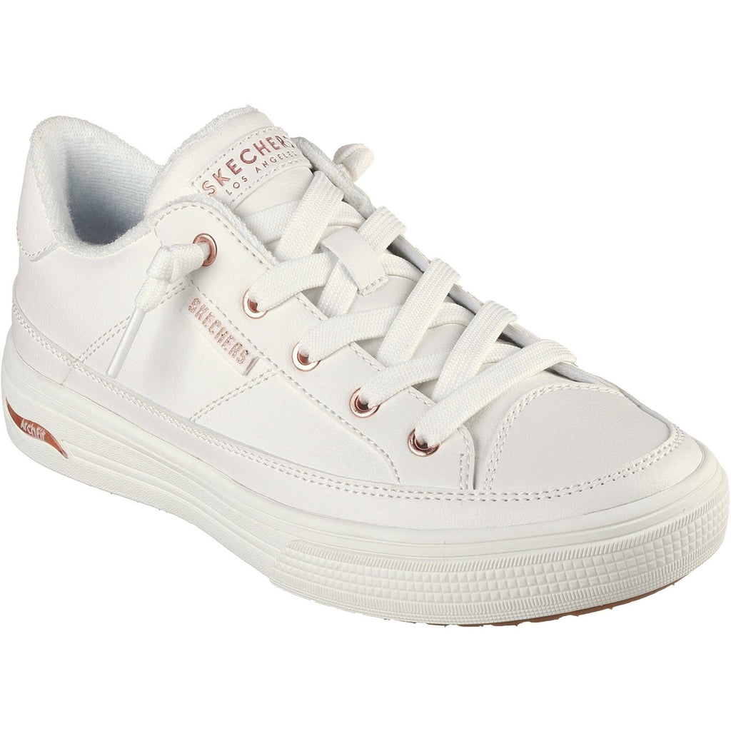 Women's Wide Fit Skechers 177189 Arch Fit Arcade On My Way Sneakers