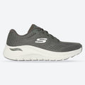 Women's Wide Fit Skechers 150051 Arch Fit 2.0 Big League Sneakers - Olive