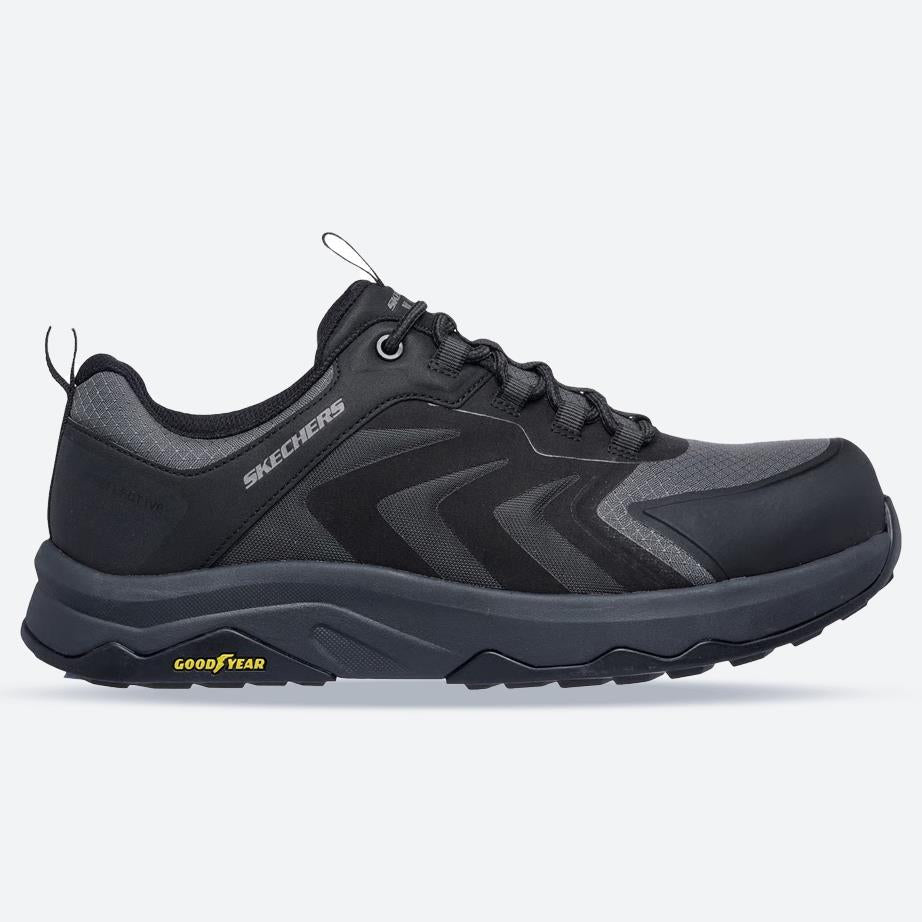 Men's Wide Fit Skechers 200255EC Work Safety Speed Flex Trekker Sneakers