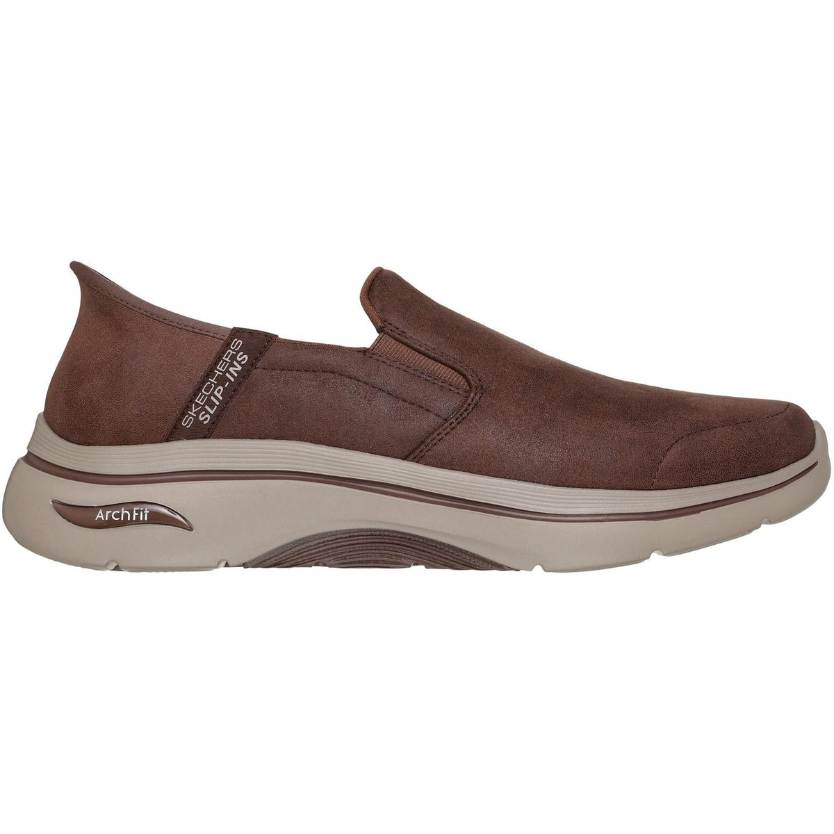 Men's Wide Fit Skechers 216813 Slip-ins Go Walk Arch Fit 2.0 Quest Sneakers