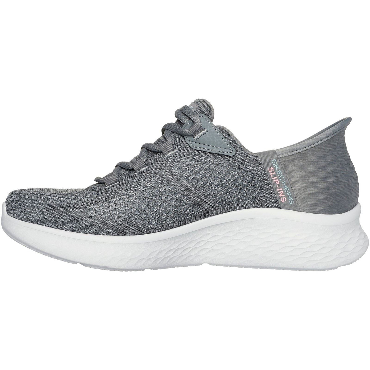 Women's Wide Fit Skechers 150012 Slip-ins Skech Lite Pro Natural Sneakers
