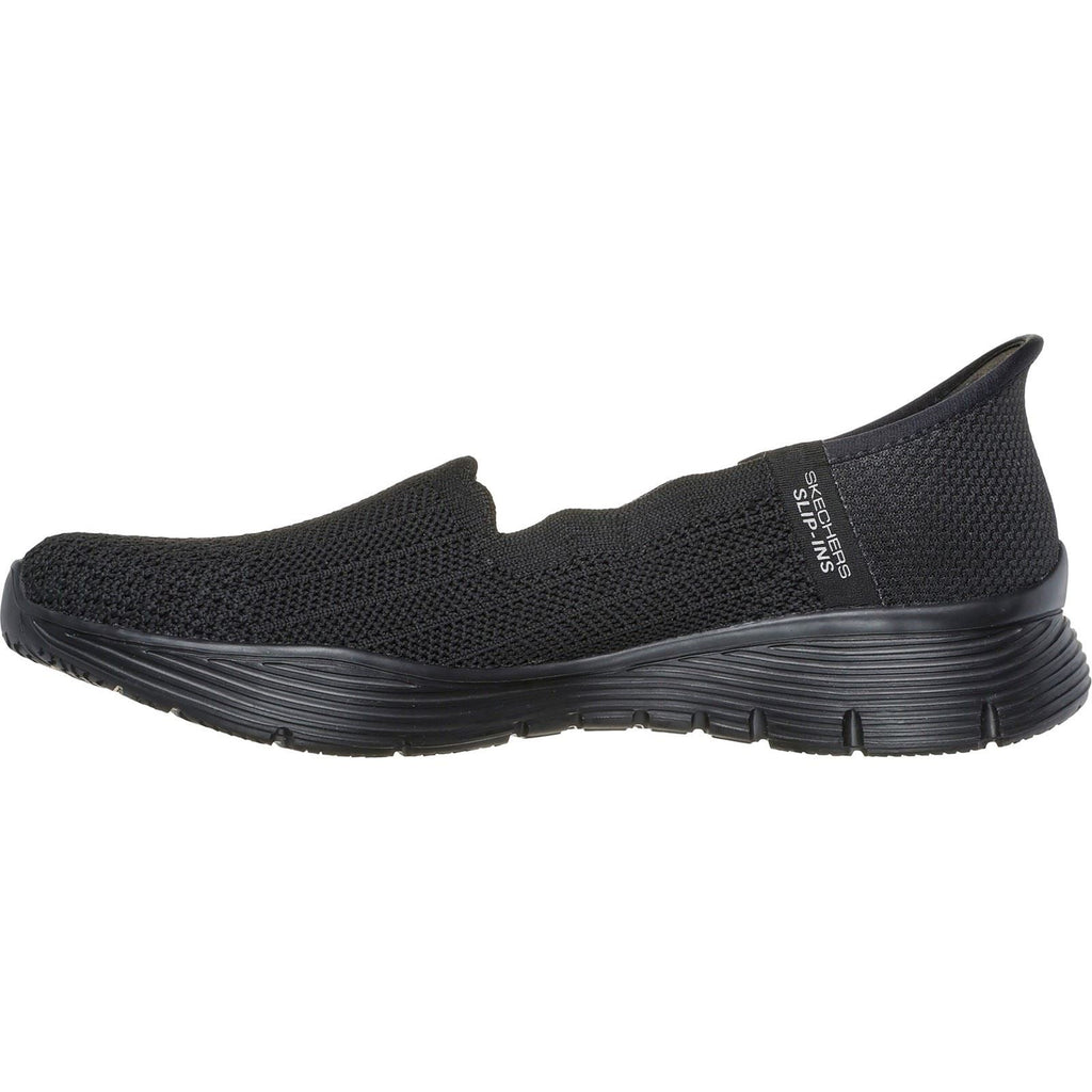 Women's Wide Fit Skechers 158980 Slip-ins Seager Believe It Shoes