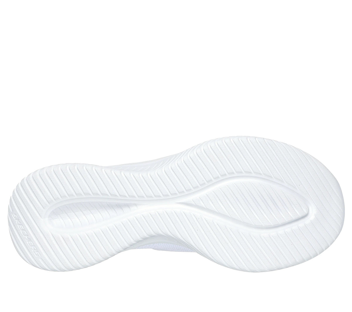 Women's Wide Fit Skechers 149710W Slip-ins Ultra Flex 3.0 Brilliant Sneakers - White