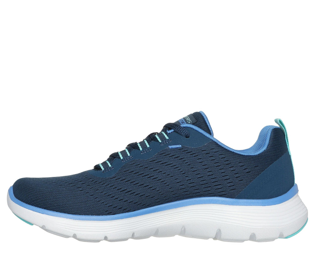 Women's Wide Fit Skechers 150201W Flex Appeal 5.0 New Path Sneakers