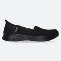 Women's Wide Fit Skechers 158980 Slip-ins Seager Believe It Shoes
