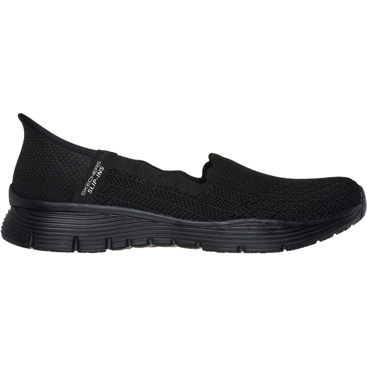 Women's Wide Fit Skechers 158980 Slip-ins Seager Believe It Shoes