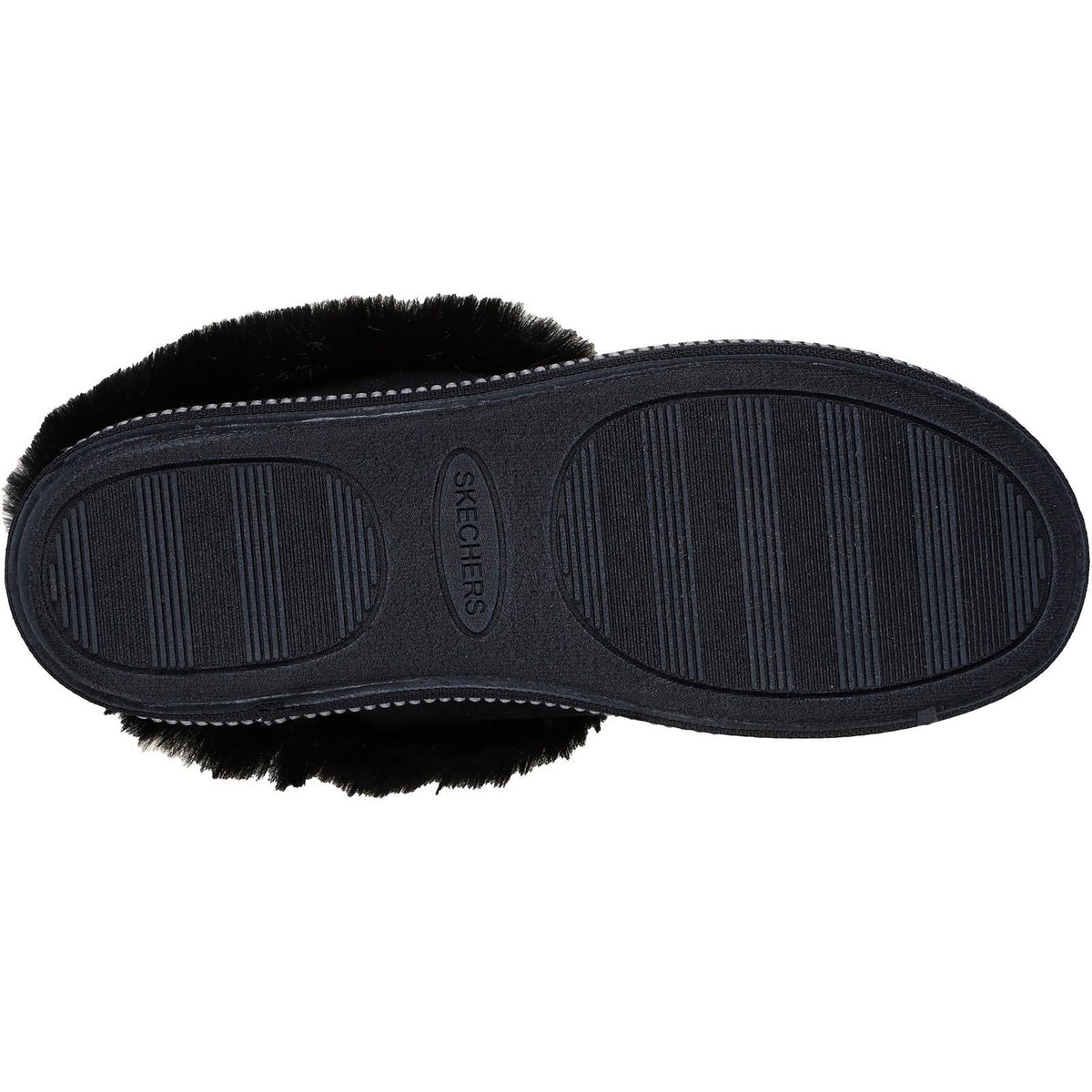 Women's Wide Fit Skechers 169012 Cozy Campfire Winter Nights Slippers
