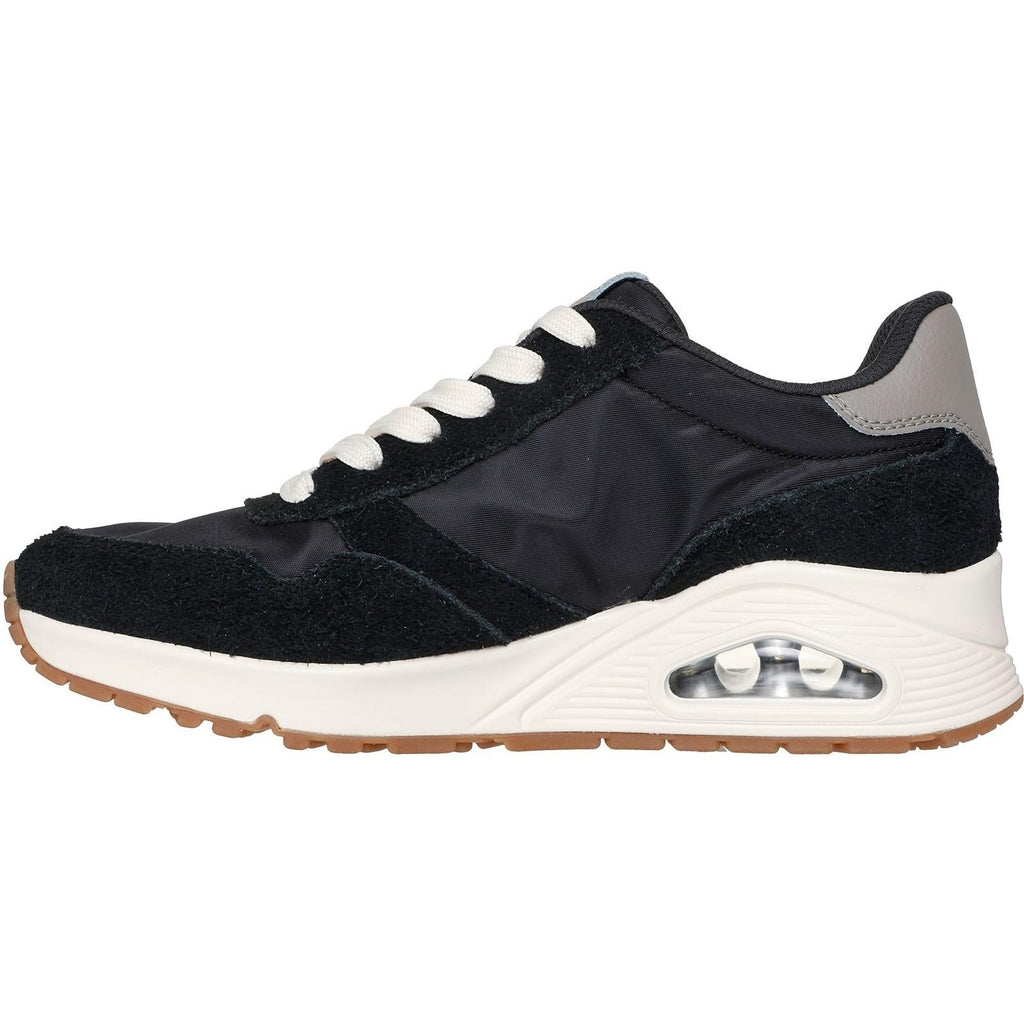 Women's Wide Fit Skechers 177857 Uno Vintage Dayz Sneakers