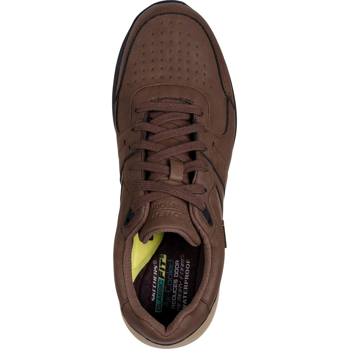 Men's Wide Fit Skechers 205236 Waterproof Netson Sneakers