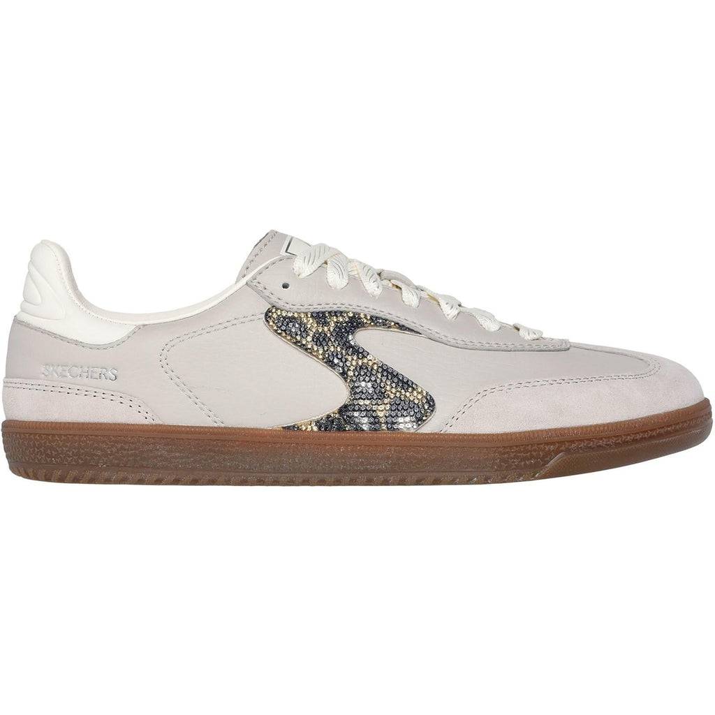 Women's Wide Fit Skechers 185239 Hotshot Shimmering Spots Sneakers