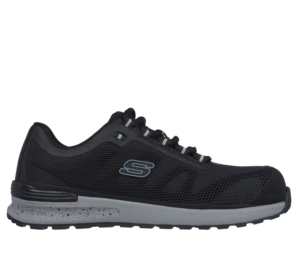 Men's Wide Fit Skechers 200053EC Work Bulklin Bragoo Safety Sneakers