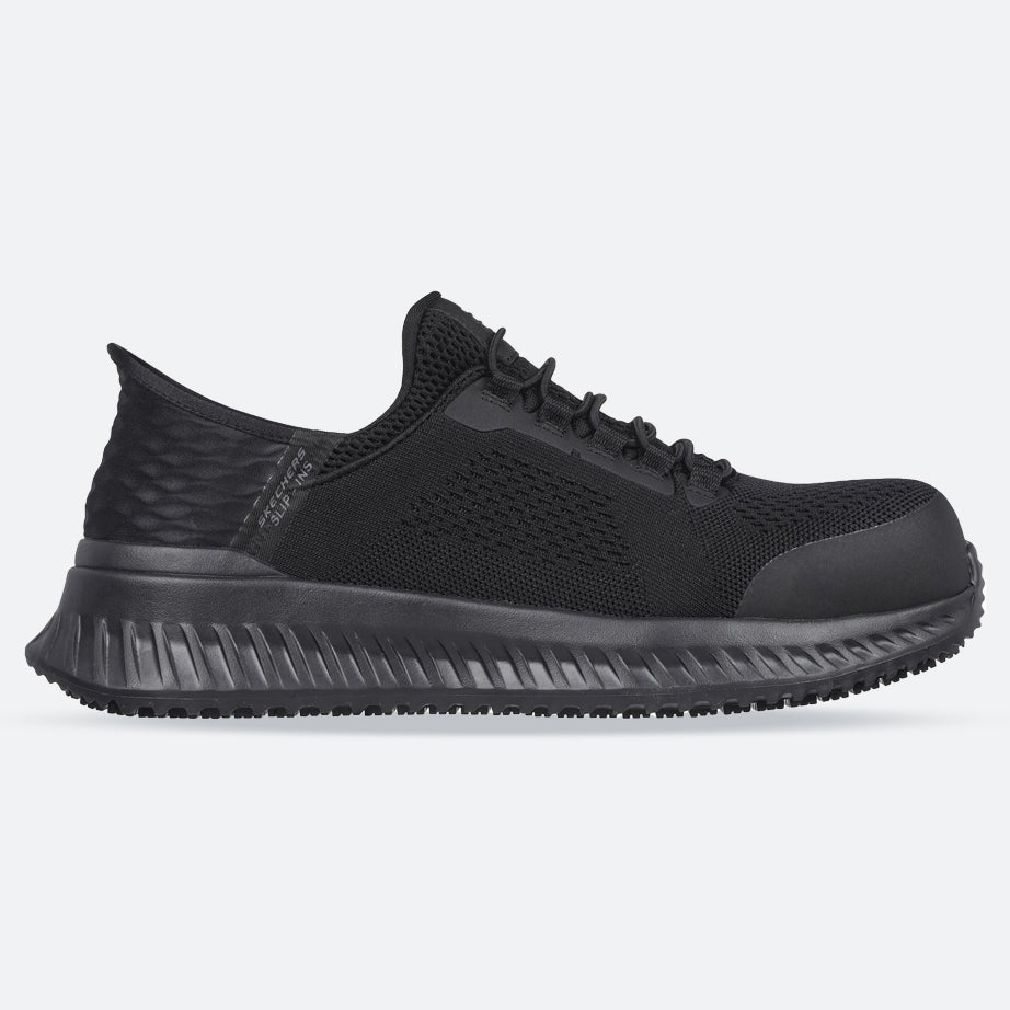 Men's Wide Fit Skechers 200206EC Slip-ins Tilido Fletchit Safety Sneakers