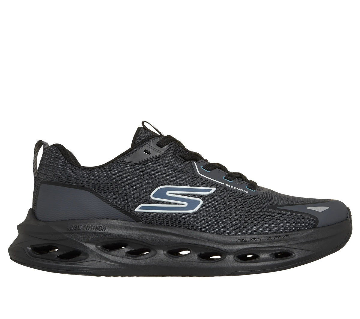 Men's Wide Fit Skechers 220417 Max Cushioning Glide Step Tukker Lace Up Sneakers