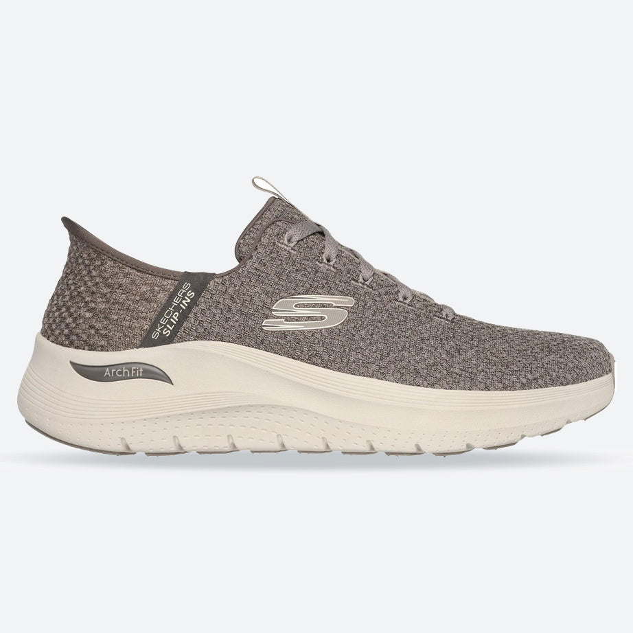 Men's Wide Fit Skechers 232462 Slip-ins Arch Fit 2.0 Look Ahead Sneakers