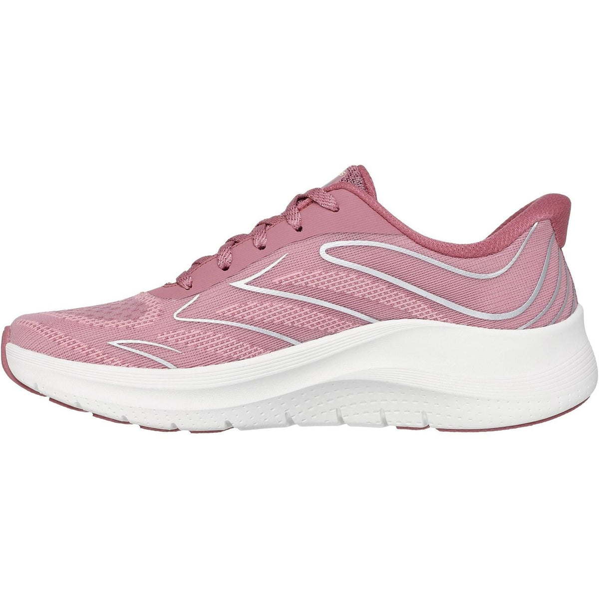 Women's Wide Fit Skechers 150328 Slip-ins Arch Fit 2.0 Sleek Stride Sneakers