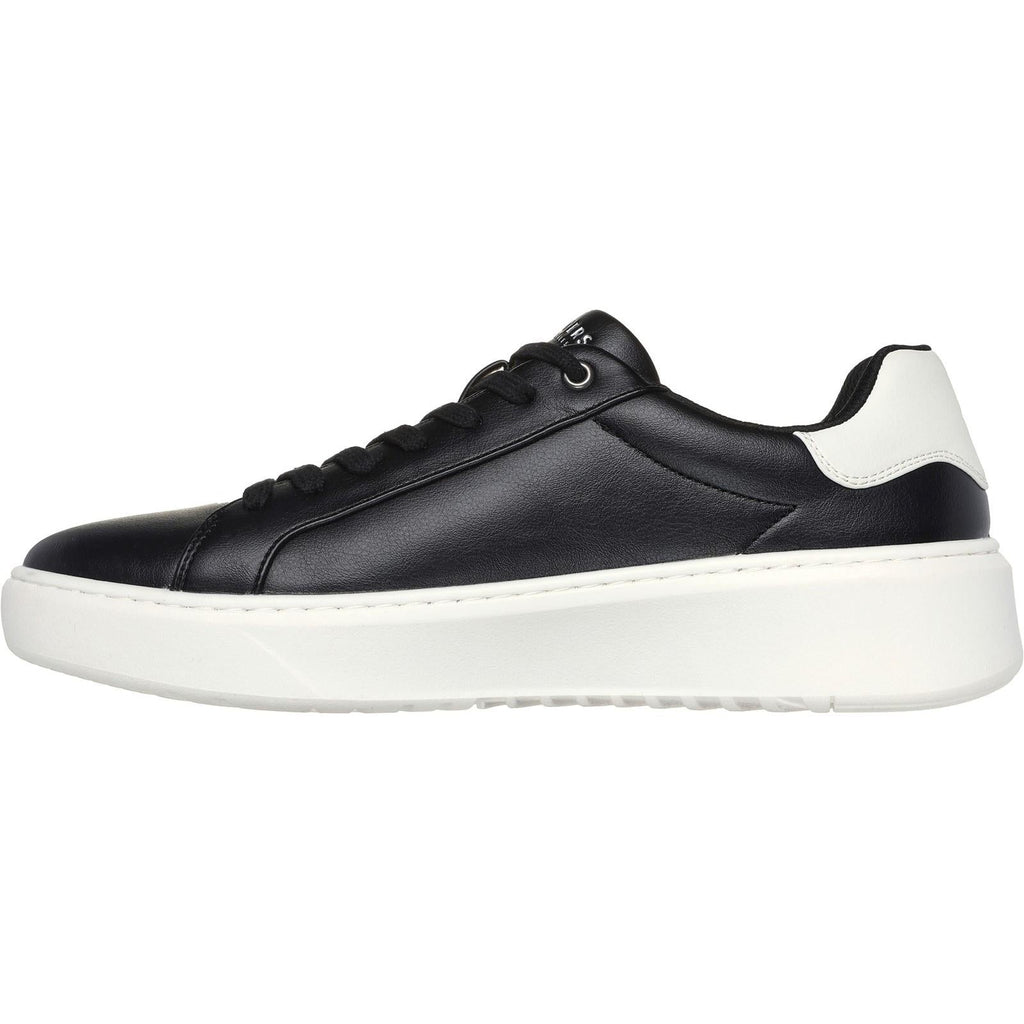Women's Wide Fit Skechers 183175 Court Break Suit Sneakers
