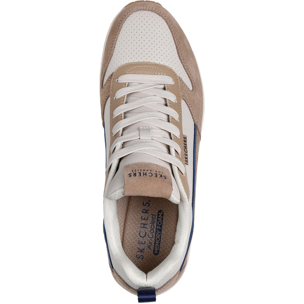Men's Wide Fit Skechers 183011 Uno Stacre 2.0 Sneakers