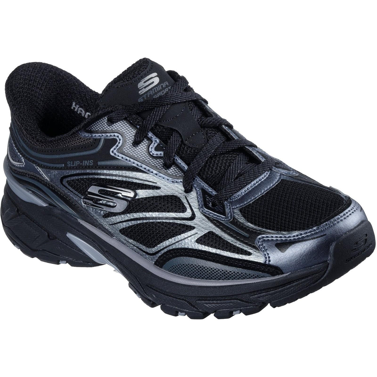 Women's Wide Fit Skechers 150710 Slip-ins Stamina Sport Sneakers