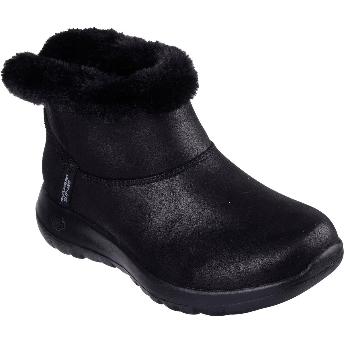Women's Wide Fit Skechers 144800 Slip-ins On The Go Joy Cozy Dream Boots