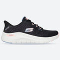 Women's Wide Fit Skechers 150333 Slip-ins Arch Fit 2.0 Fresh Space Sneakers