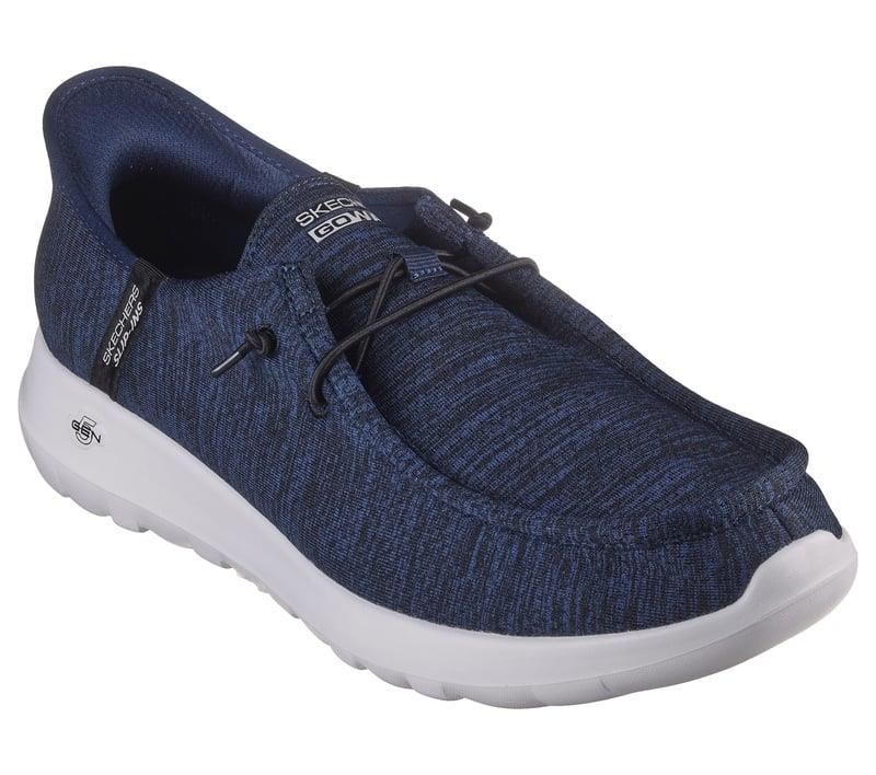 Men's Wide Fit Skechers 216283 Slip-ins Go Walk Max Free Hands Sneakers
