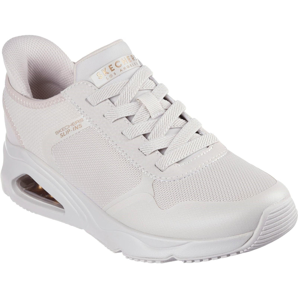 Women's Wide Fit Skechers 177116 Slip-ins Tres Air Uno Easy Steppers Sneakers