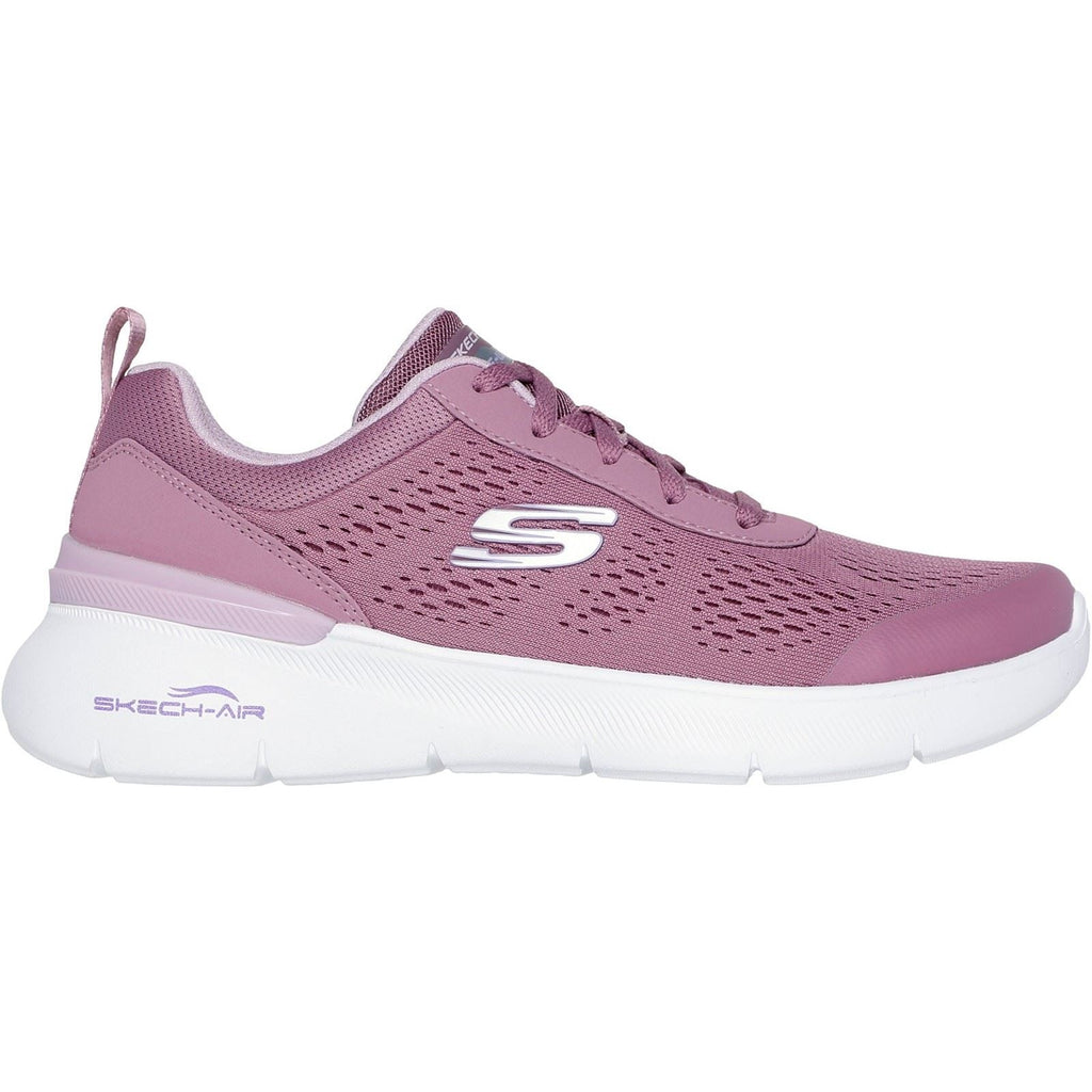 Women's Wide Fit Skechers 150370 Skech-air Dynamight 2.0 New Heights Sneakers