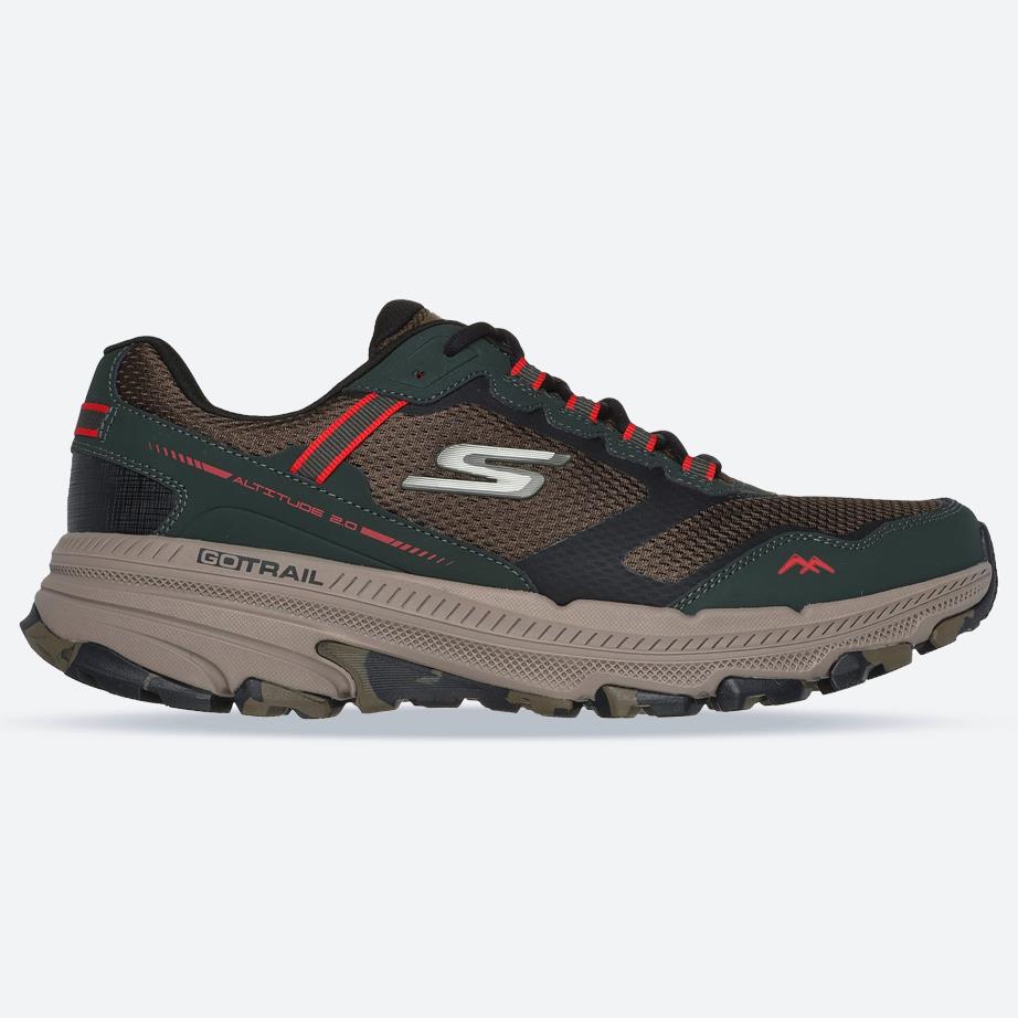 Men's Wide Fit Skechers 220754 Go Run Trail Altitude 2.0 Sneakers