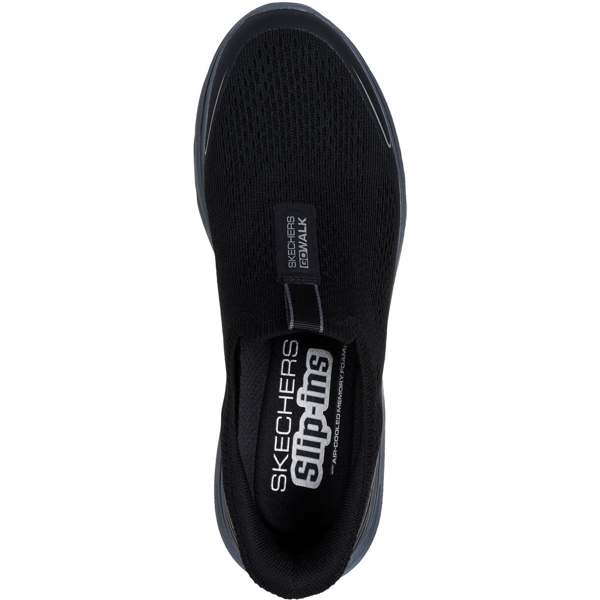 Men's Wide Fit Skechers 216553 Slip-ins Go Walk 7 Easy On Evolution Sneakers