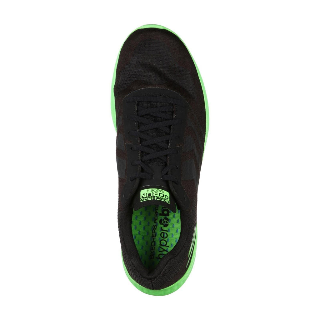 Men's Wide Fit Skechers Go Run Razor + Razor + Sports Sneakers