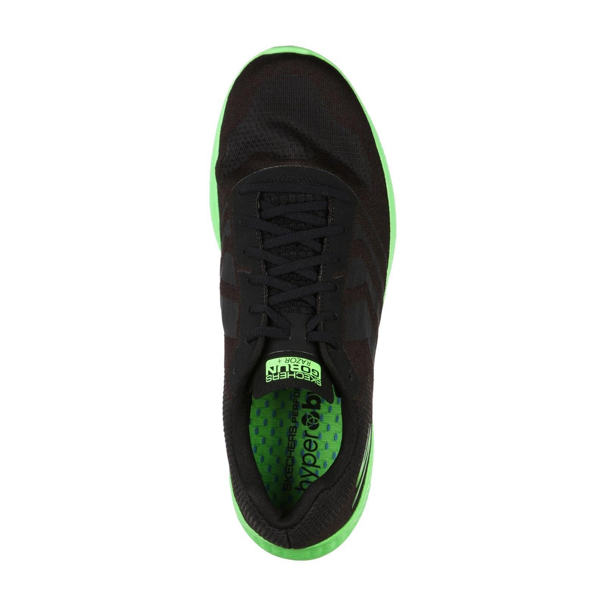 Men's Wide Fit Skechers Go Run Razor + Razor + Sports Sneakers