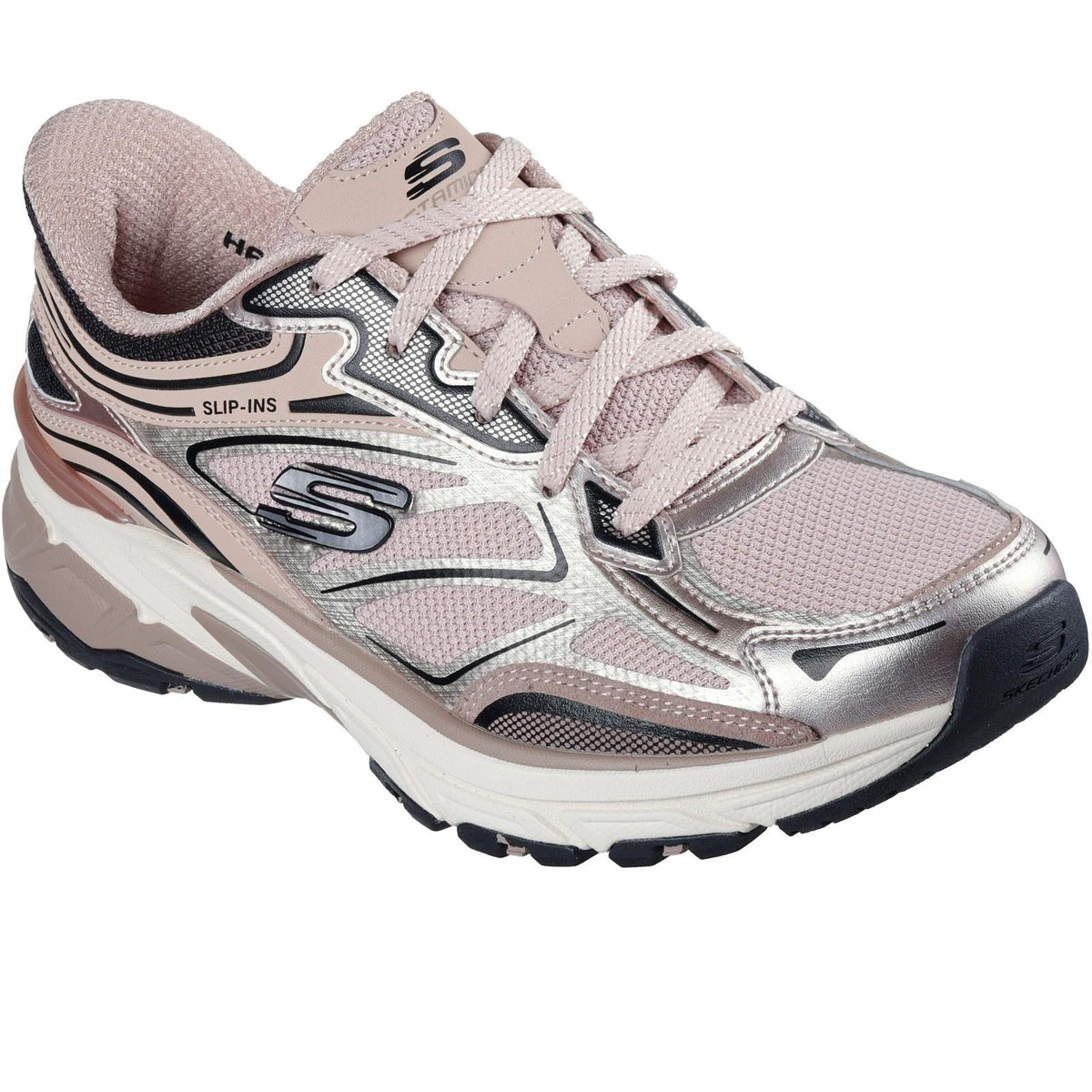 Women's Wide Fit Skechers 150710 Slip-ins Stamina Sport Sneakers