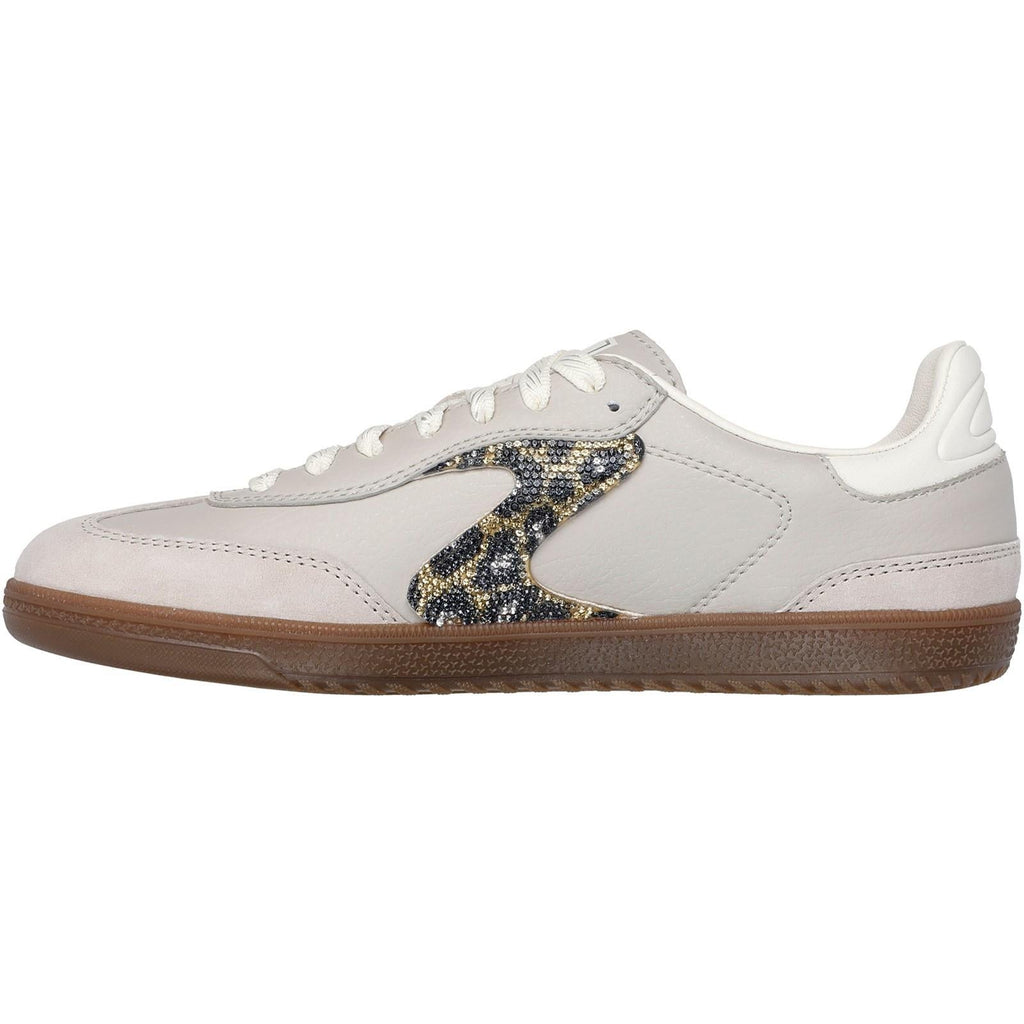 Women's Wide Fit Skechers 185239 Hotshot Shimmering Spots Sneakers