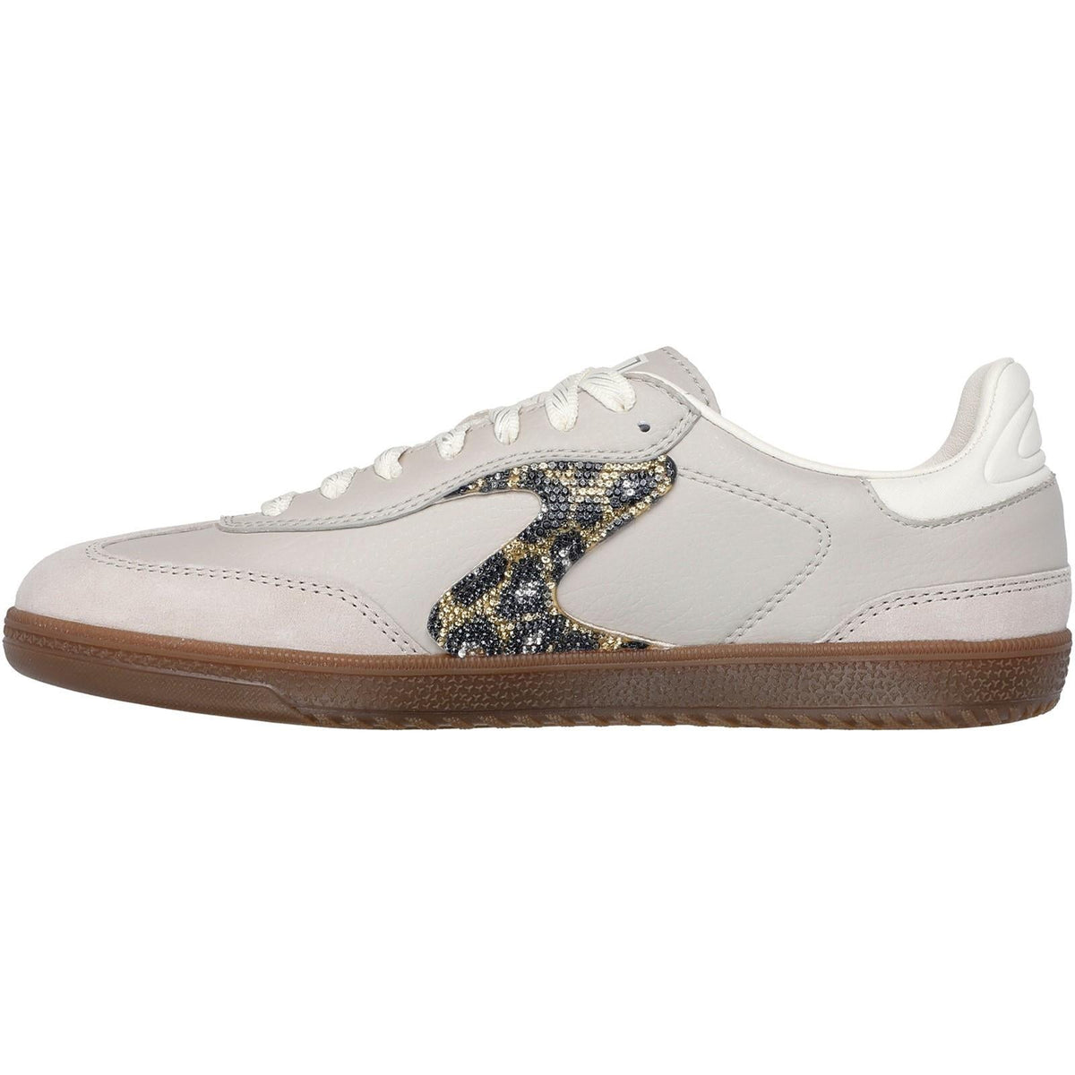 Women's Wide Fit Skechers 185239 Hotshot Shimmering Spots Sneakers