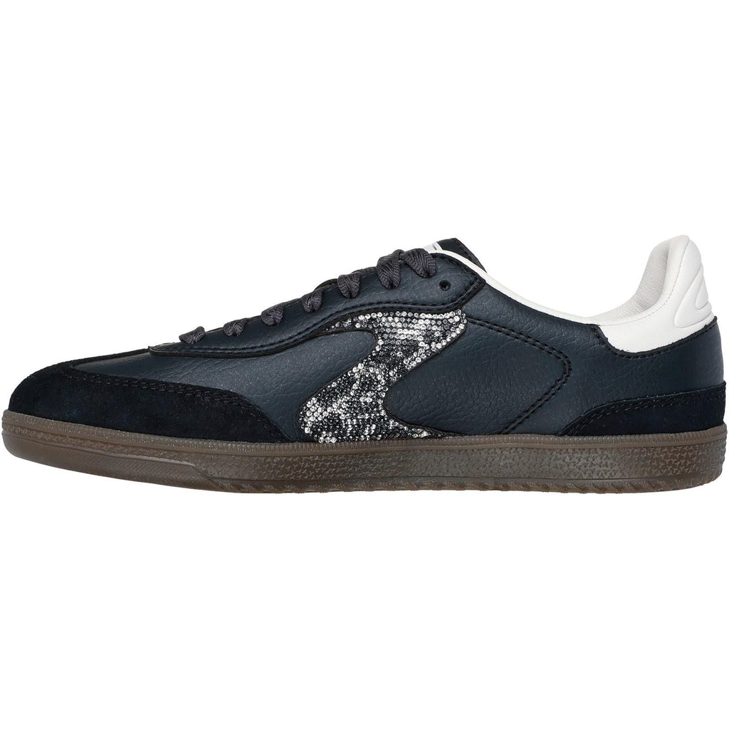 Women's Wide Fit Skechers 185239 Hotshot Shimmering Spots Sneakers