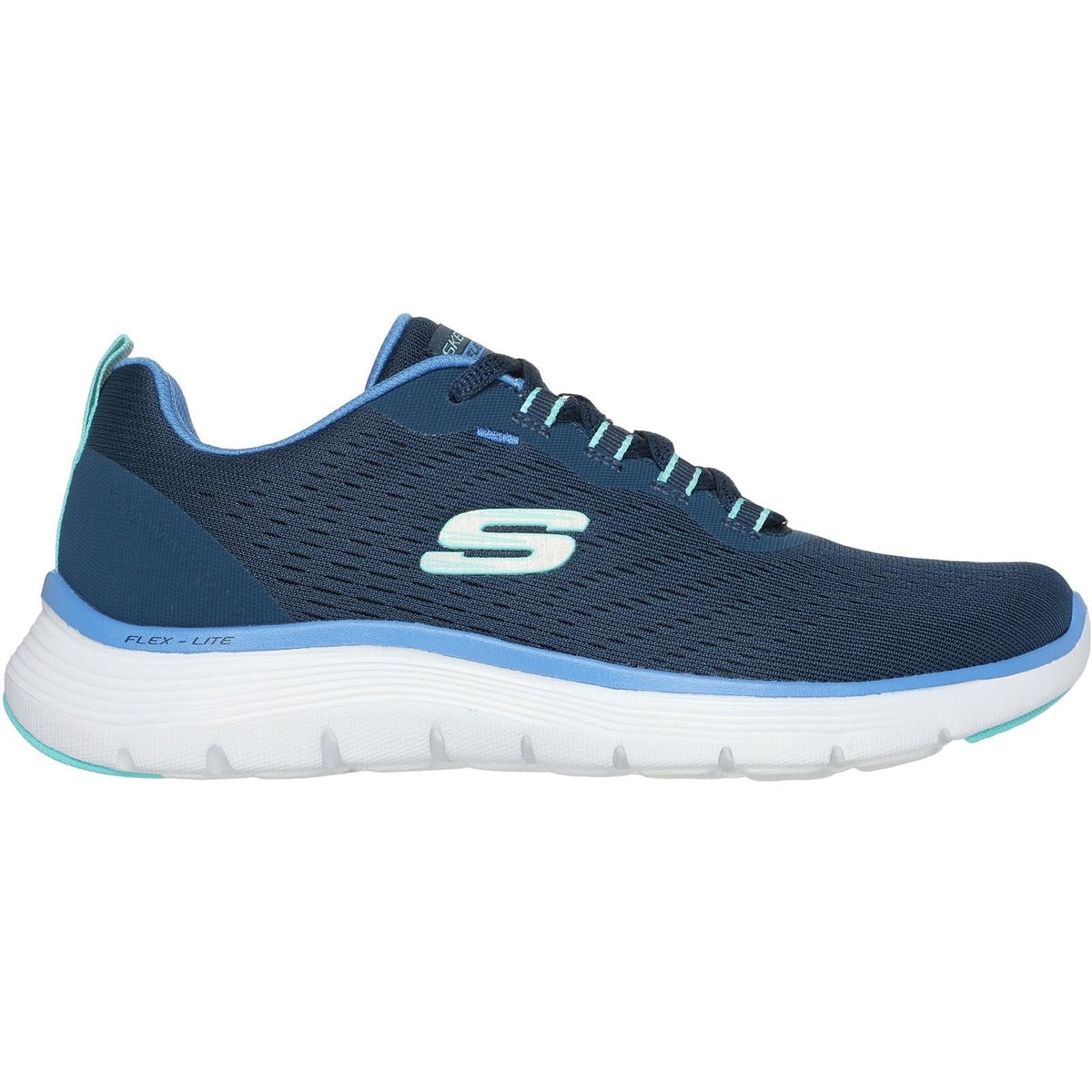 Women's Wide Fit Skechers 150201 Flex Appeal 5.0 New Path Sneaker