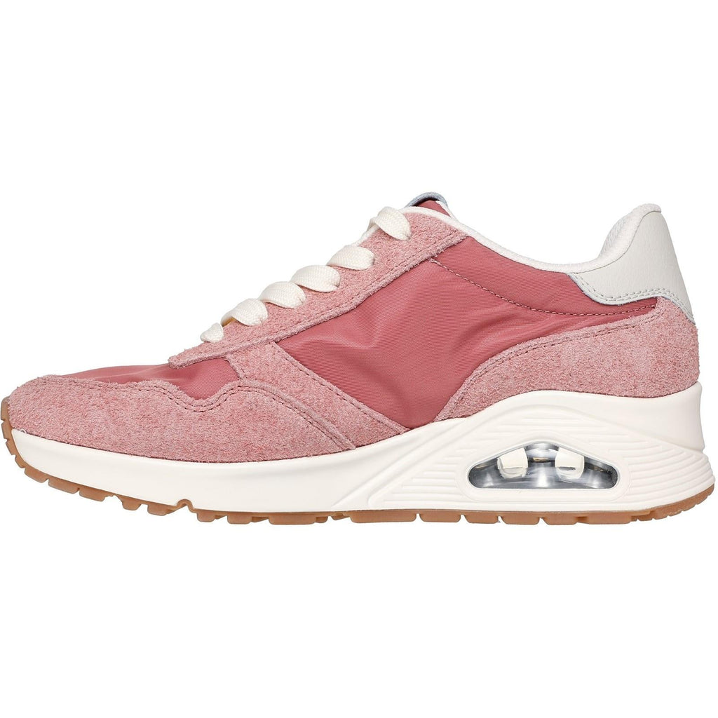 Women's Wide Fit Skechers 177857 Uno Vintage Dayz Sneakers