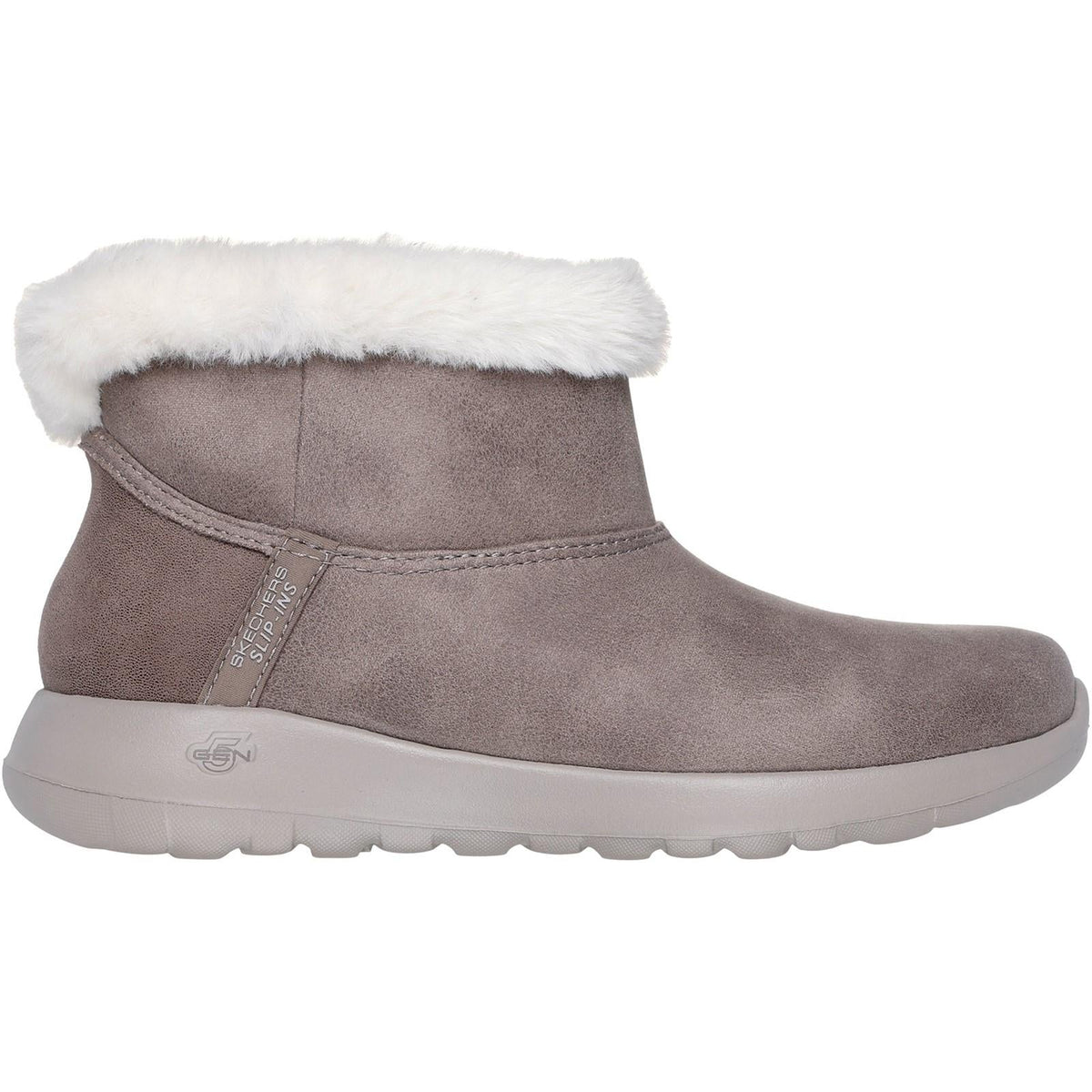 Women's Wide Fit Skechers 144800 Slip-ins On The Go Joy Cozy Dream Boots