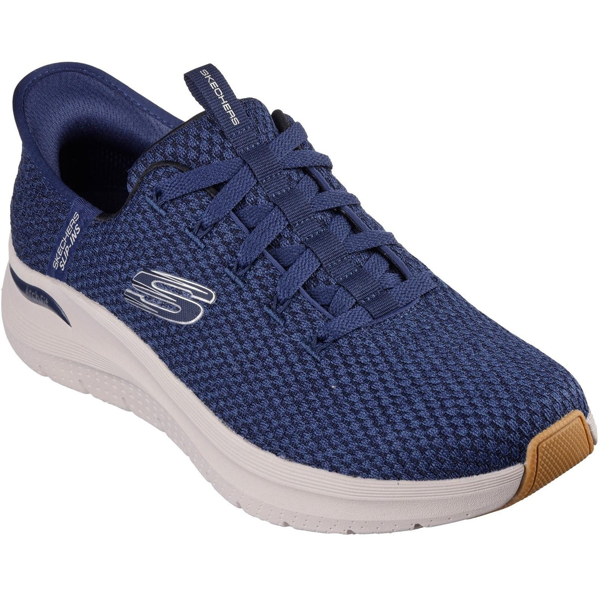 Men's Wide Fit Skechers 232462 Slip-ins Arch Fit 2.0 Look Ahead Sneakers