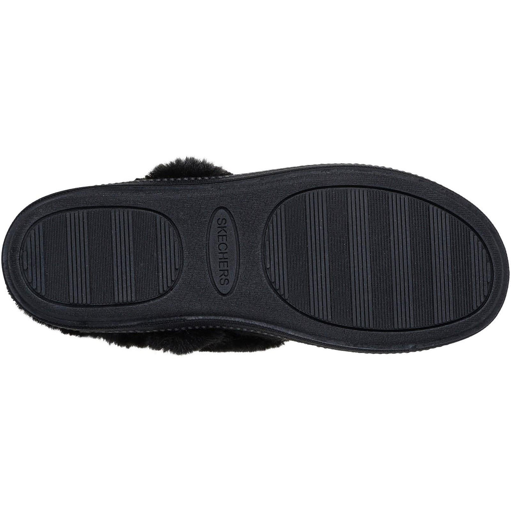 Women's Wide Fit Skechers 169041 Cozy Campfire Frosty Promise Slippers
