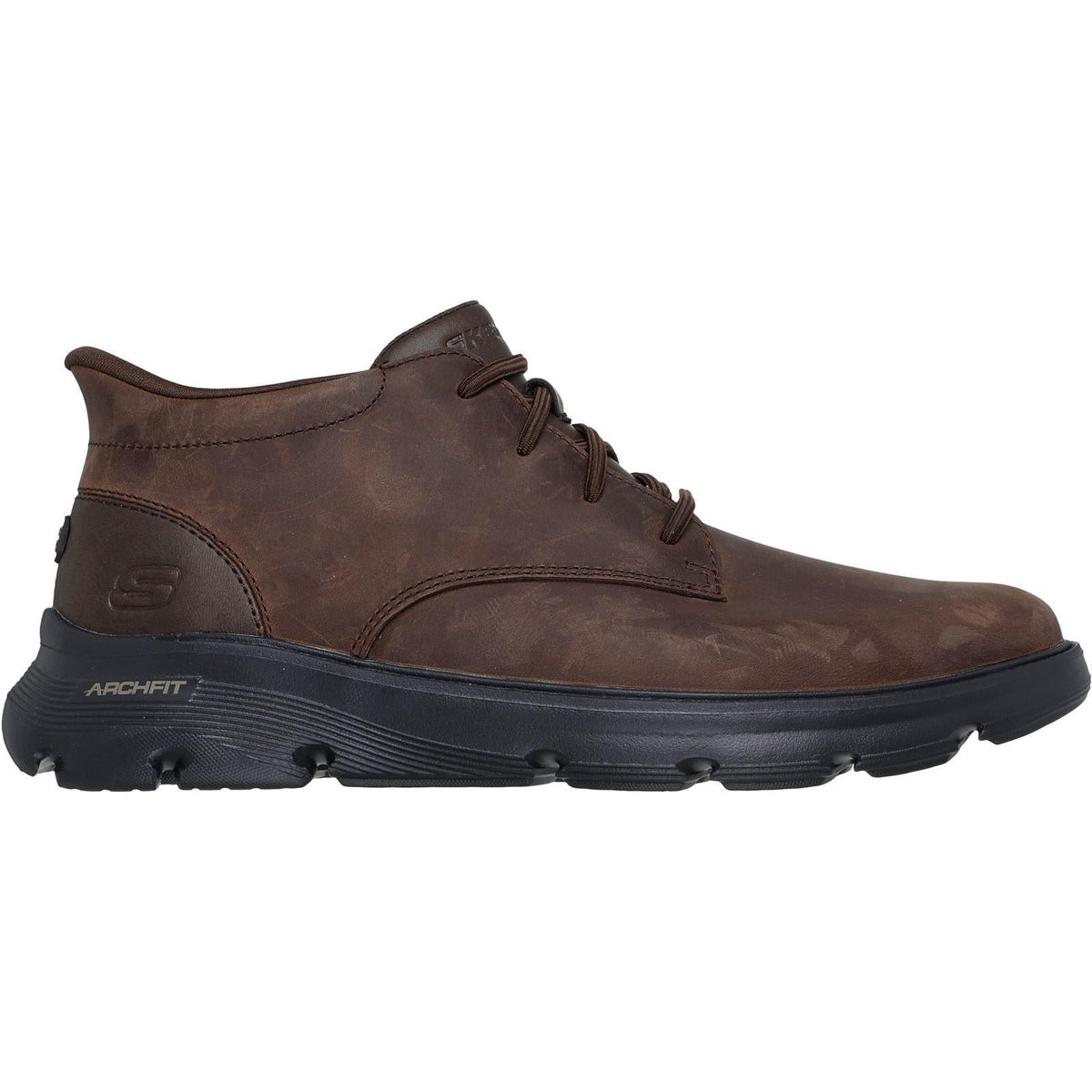 Men's Relaxed Fit Skechers 205514 Slip-ins Arch Fit Garza Ridley Boots