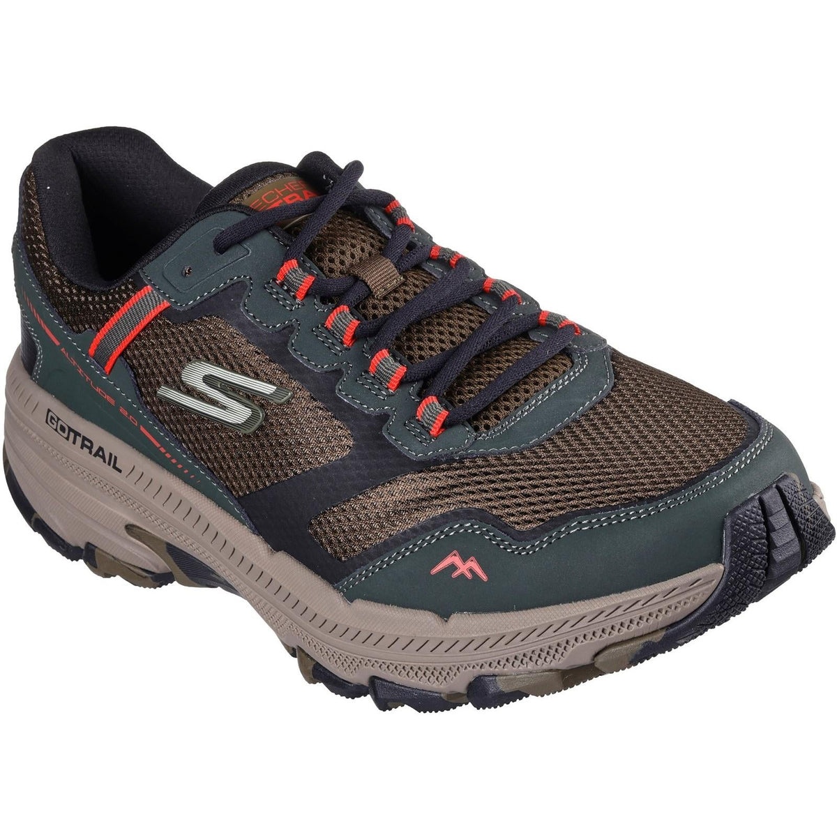 Men's Wide Fit Skechers 220754 Go Run Trail Altitude 2.0 Sneakers