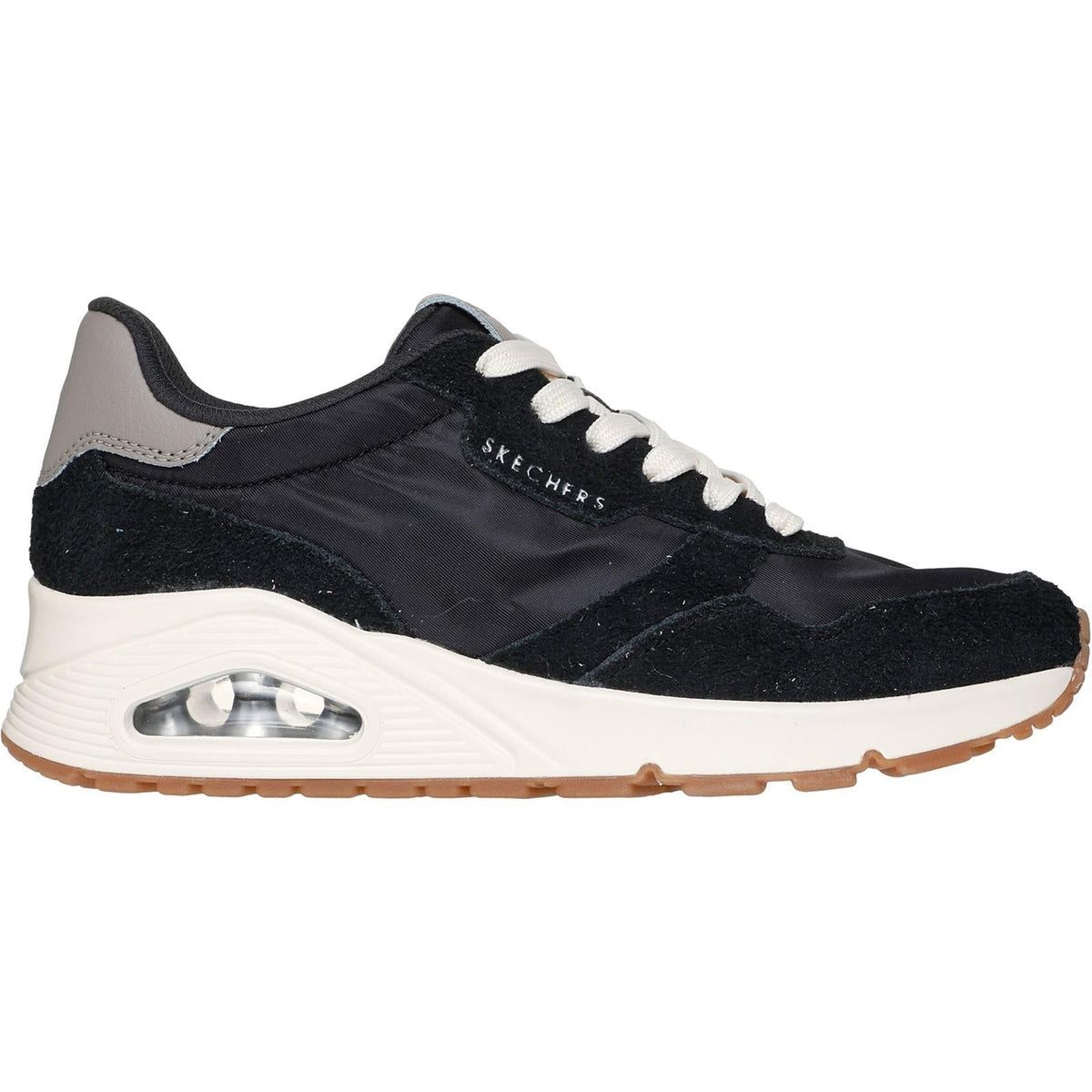 Women's Wide Fit Skechers 177857 Uno Vintage Dayz Sneakers