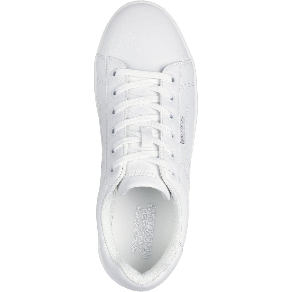 Men's Wide Fit Skechers 210946 Cavell Hensley Shoes - White