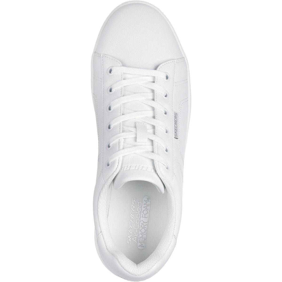 Men's Wide Fit Skechers 210946 Cavell Hensley Shoes - White