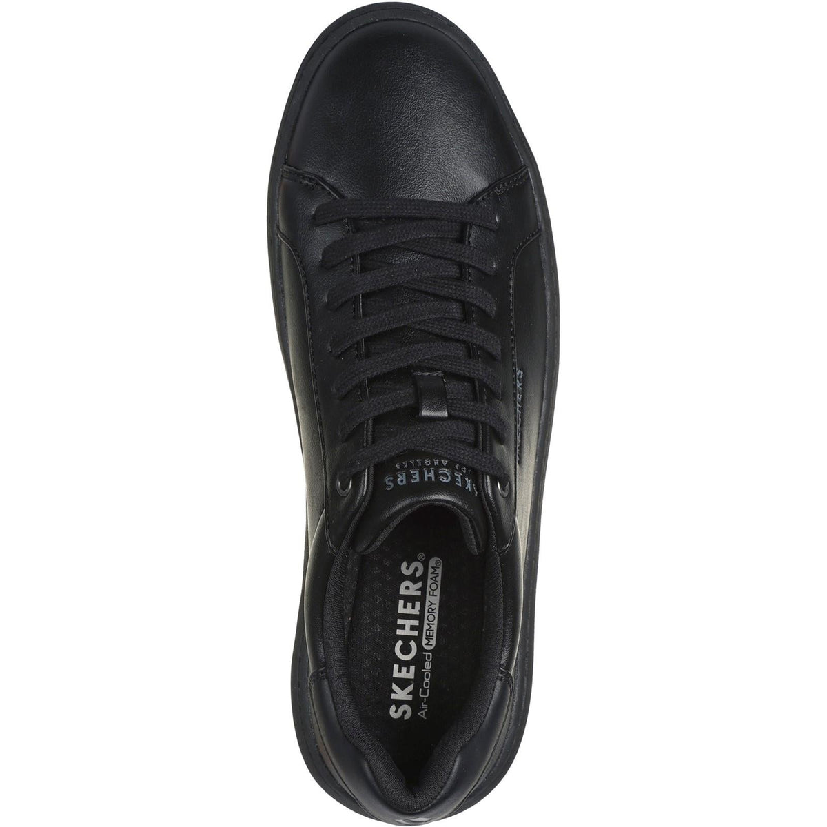 Women's Wide Fit Skechers 183175 Court Break Suit Sneakers