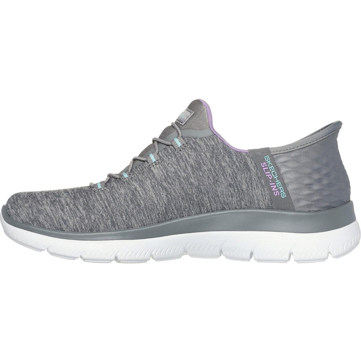 Women's Wide Fit Skechers 149937 Slip-ins Summits Dazzling Sneakers