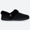 Women's Wide Fit Skechers 169041 Cozy Campfire Frosty Promise Slippers
